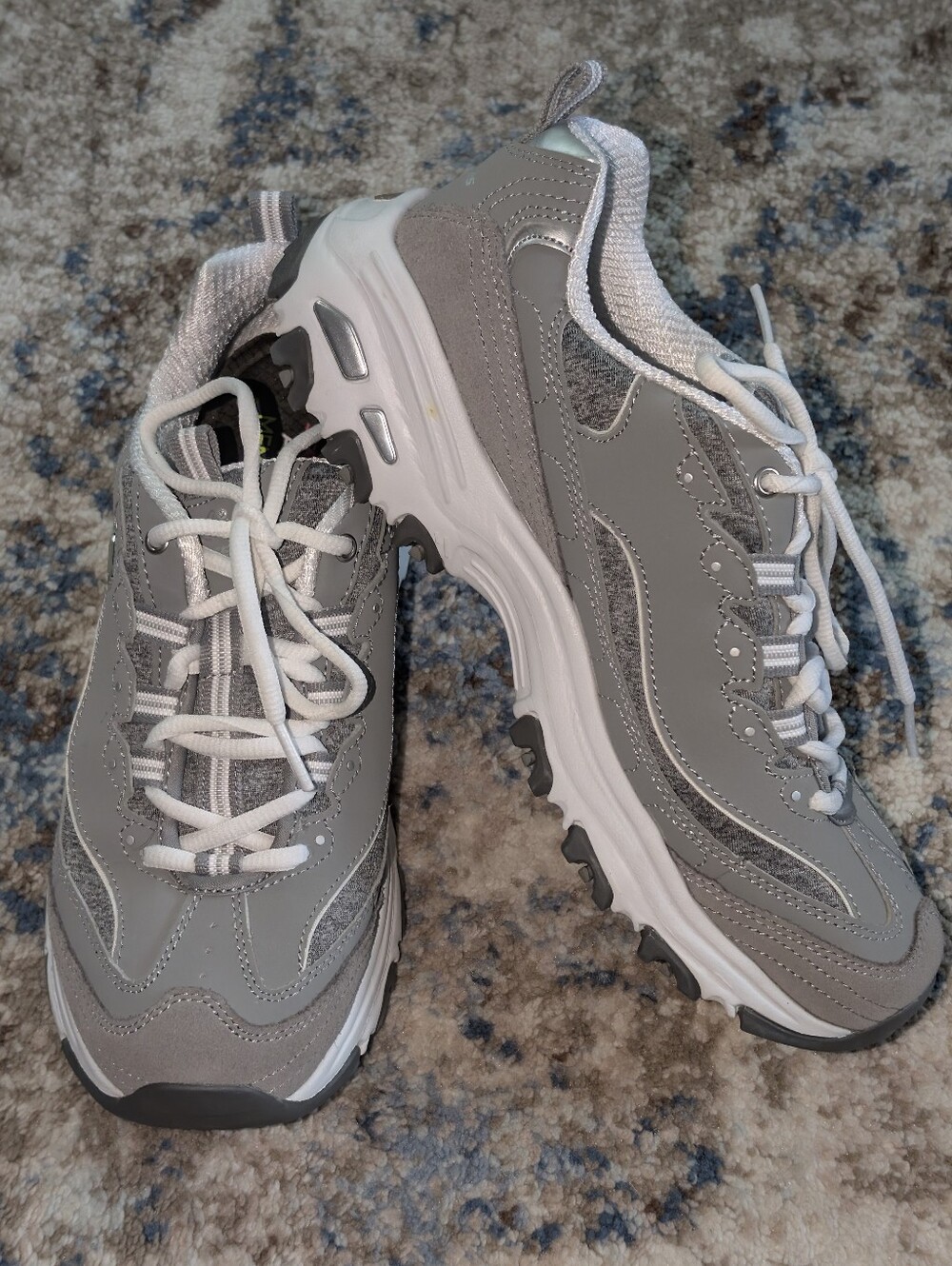 Skechers D'Lites Women's Athletic Shoes Gray